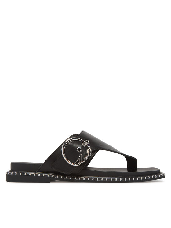 KARL LAGERFELD Japonki Kleo KL81325 Czarny