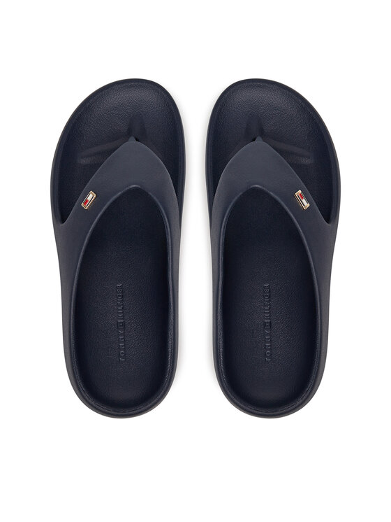 Tommy Hilfiger Japonki Th Comfort Beach Sandal FW0FW08522 Granatowy