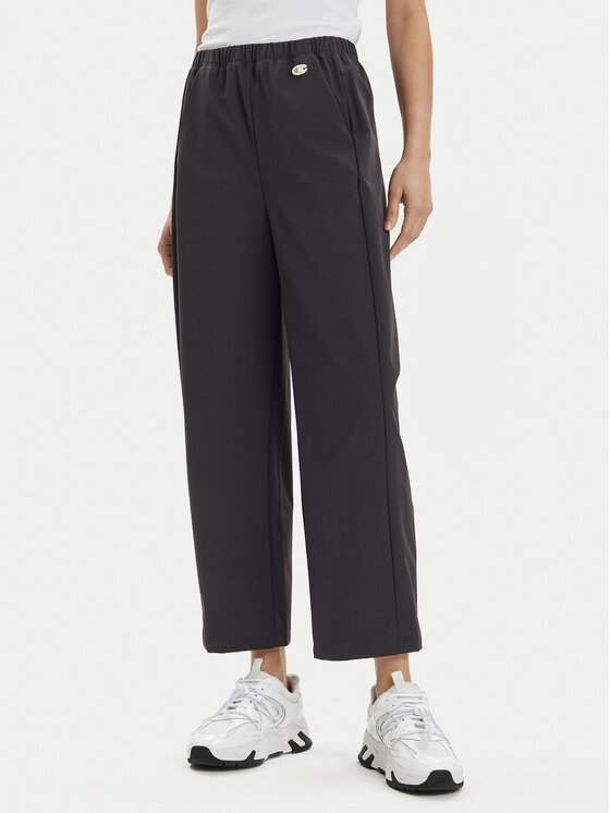 Champion Spodnie materiałowe 117110 Szary Relaxed Fit