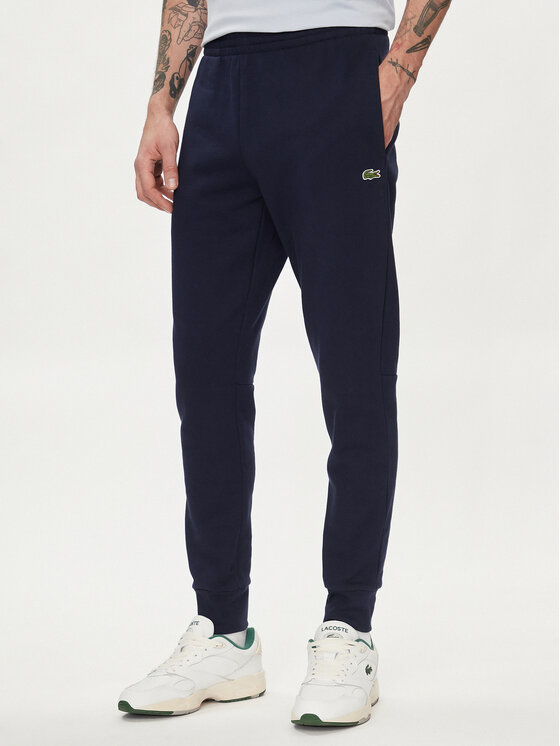 Lacoste Spodnie dresowe XH9624 Granatowy Regular Fit