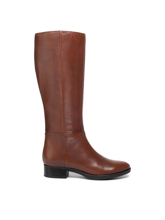 Geox Oficerki D Felicity D D84G1D 00043 C0013 Brązowy