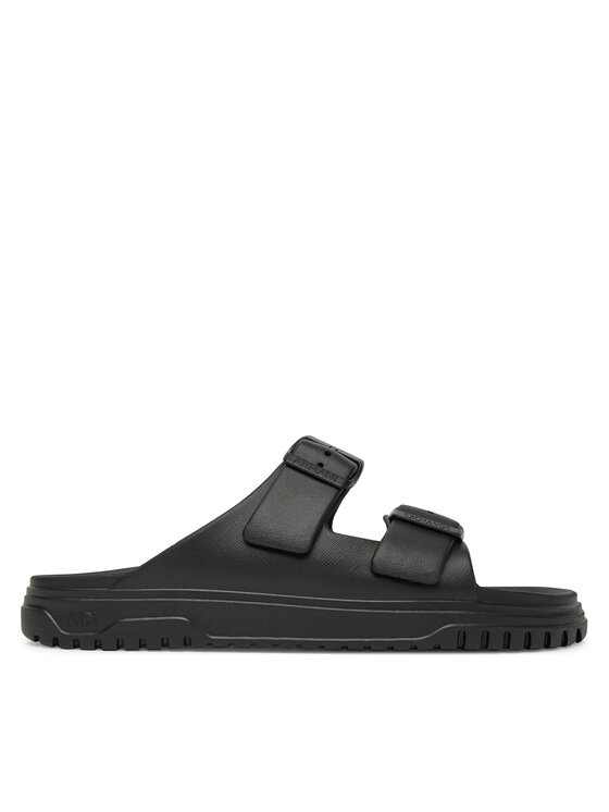 Armani Exchange Klapki XUP015 XV821 00002 Czarny