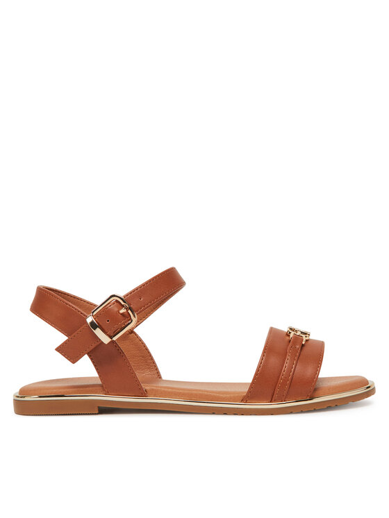 Tommy Hilfiger Sandały T3A2-33778-0326 S Brązowy