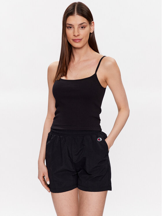 Champion Top 116069 Czarny Slim Fit
