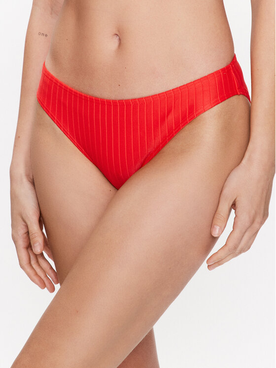 Billabong Dół od bikini Lined Up Lowrider ABJX400737 Czerwony