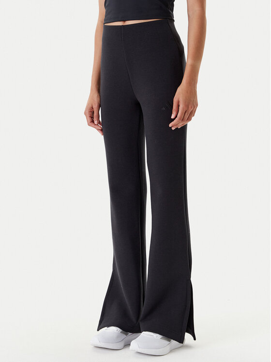 adidas Legginsy ALL SZN Soft Lux JM3757 Czarny Flared Fit