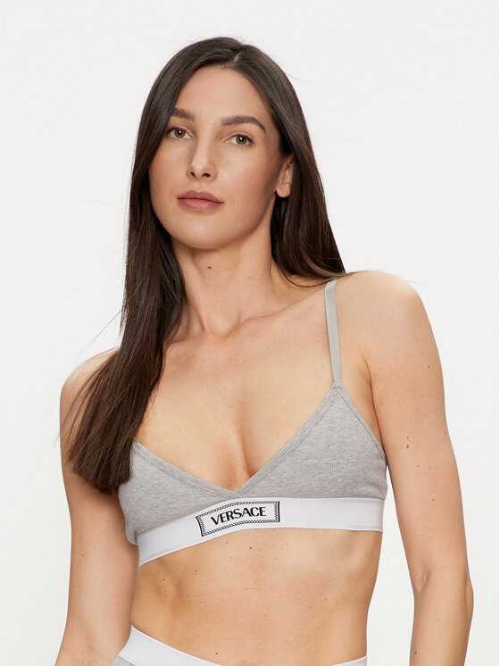 Versace Biustonosz braletka 1013503 Szary