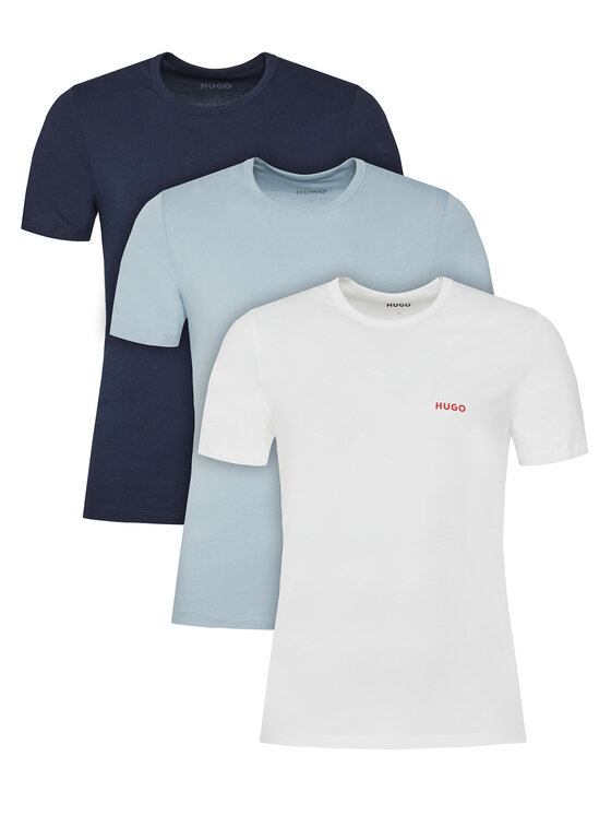 HUGO Komplet 3 t-shirtów 50532811 Kolorowy Regular Fit