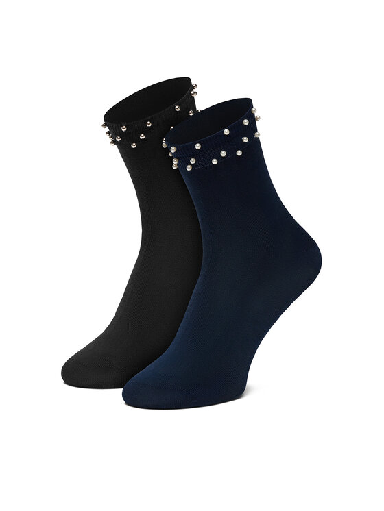 Nine West Skarpety KR_NW_PEARL_Z_SS25 (2 PACK) Kolorowy