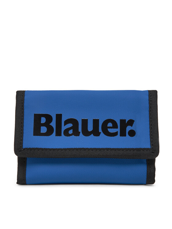 Blauer Duży Portfel Męski S5STRAP01/SPL Niebieski