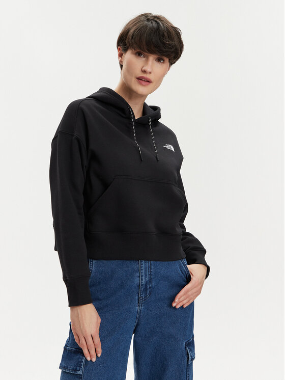 The North Face Bluza NF0A87FK Czarny Regular Fit