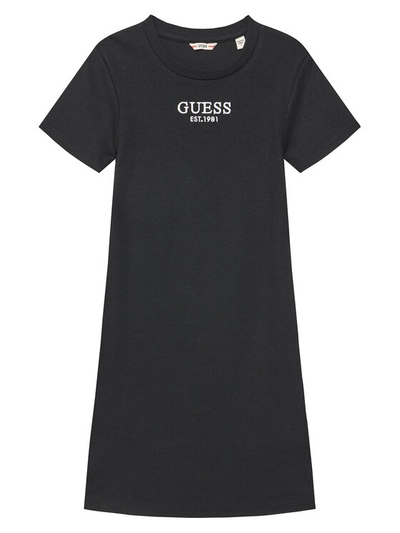Guess Sukienka codzienna J5YK11 KBZP4 Czarny Regular Fit