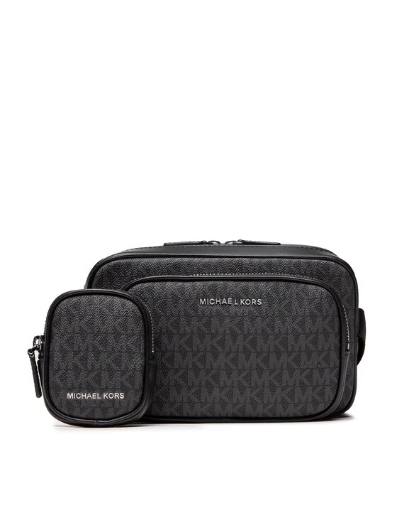 MICHAEL Michael Kors Saszetka Hudson 33U2LHDC2B Czarny