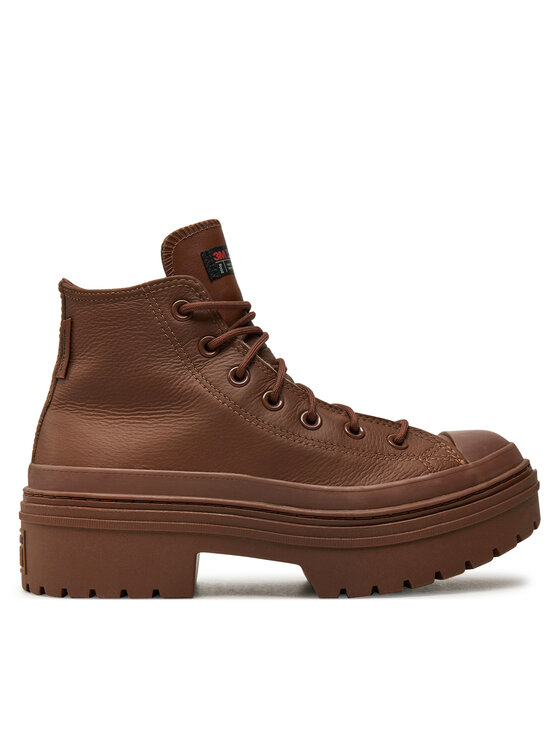 Converse Botki Chuck Taylor All Star A11547C Brązowy