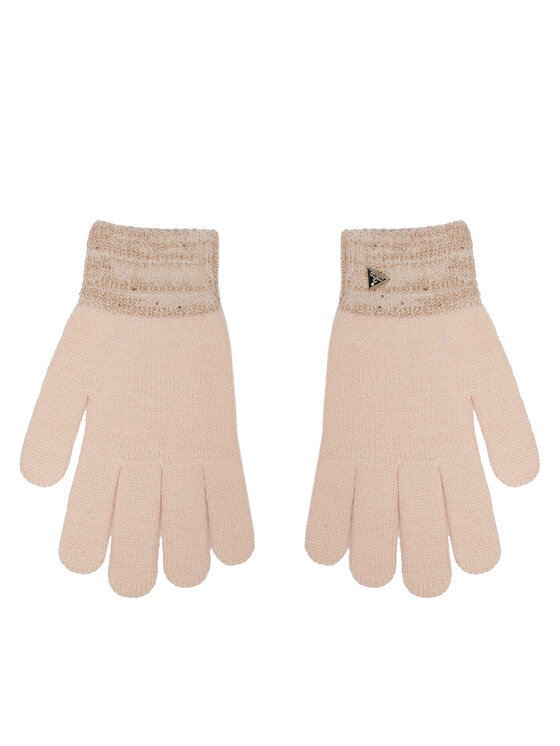 Guess Rękawiczki Damskie AW5238 WOL02 Różowy