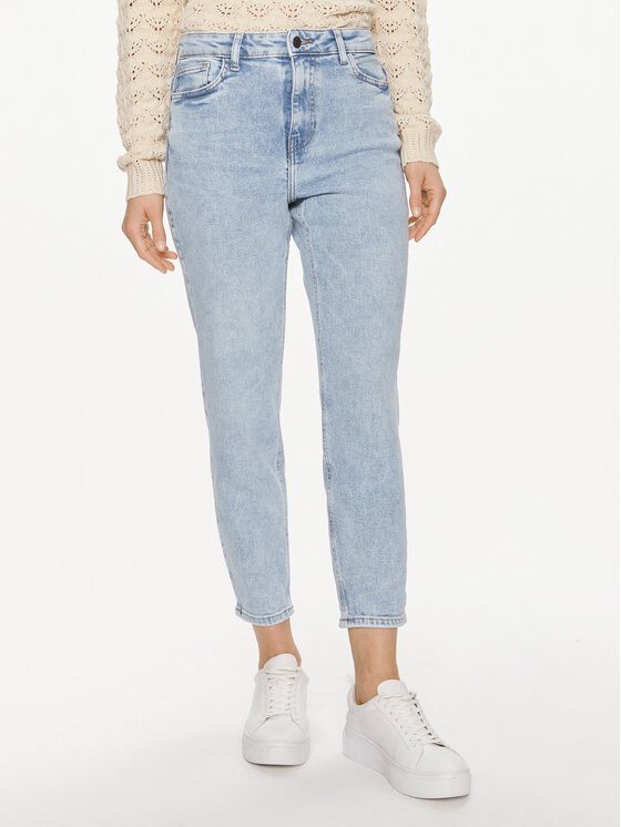 Noisy May Jeansy Moni 27029555 Niebieski Skinny Fit