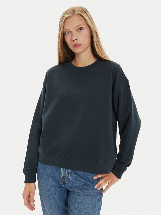 Lee Bluza 112341532 Szary Relaxed Fit