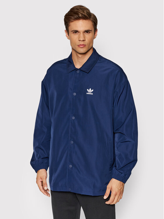 adidas Kurtka przejściowa adicolor Classics Trefoil H09128 Granatowy Loose Fit