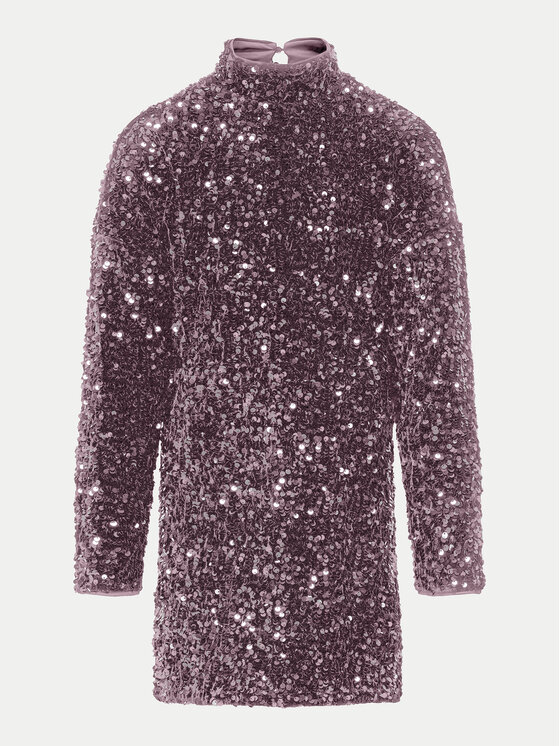 Kids ONLY Sukienka elegancka 15332470 Różowy Slim Fit