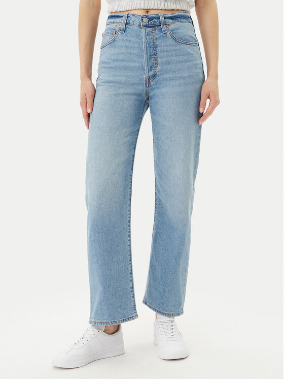 Levi's® Jeansy Ribcage 72693-0229 Niebieski Straight Fit