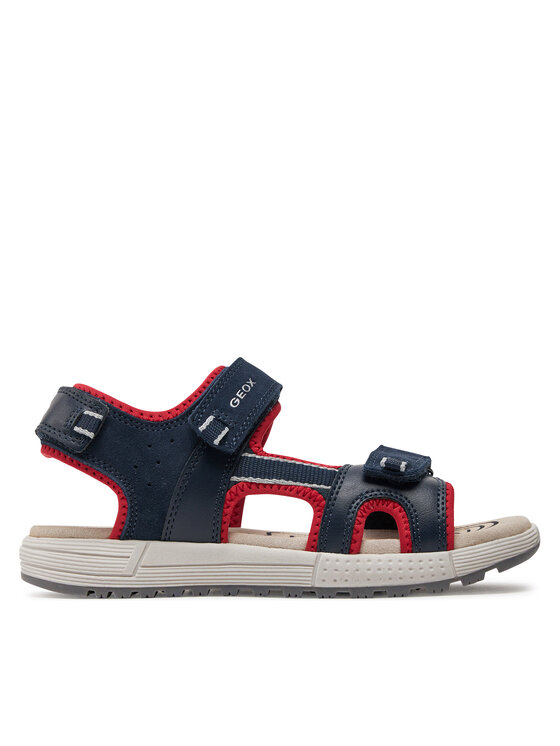 Geox Sandały J Sandal Alben Boy J35AVA 01520 C0735 D Granatowy