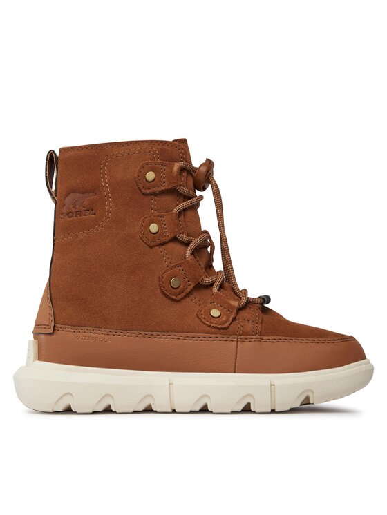 Sorel Śniegowce Youth Sorel Explorer™ Lace Wp NY4897-242 Brązowy