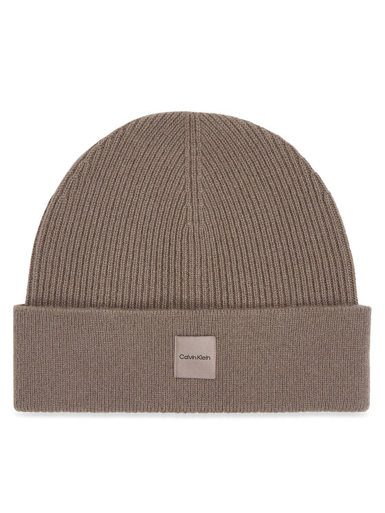 Calvin Klein Czapka Chunky K60K612584 Beżowy