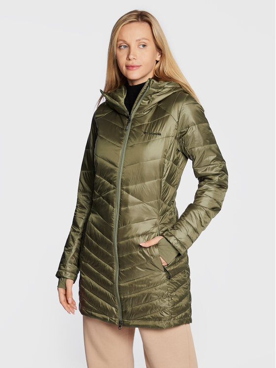 Columbia Kurtka przejściowa Joy Peak 1982661 Zielony Regular Fit