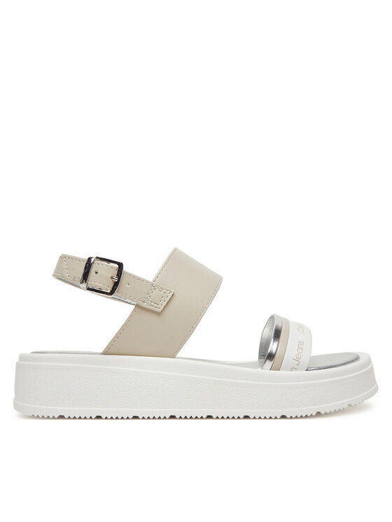 Calvin Klein Jeans Sandały V4A2-82053-0371A S Beżowy