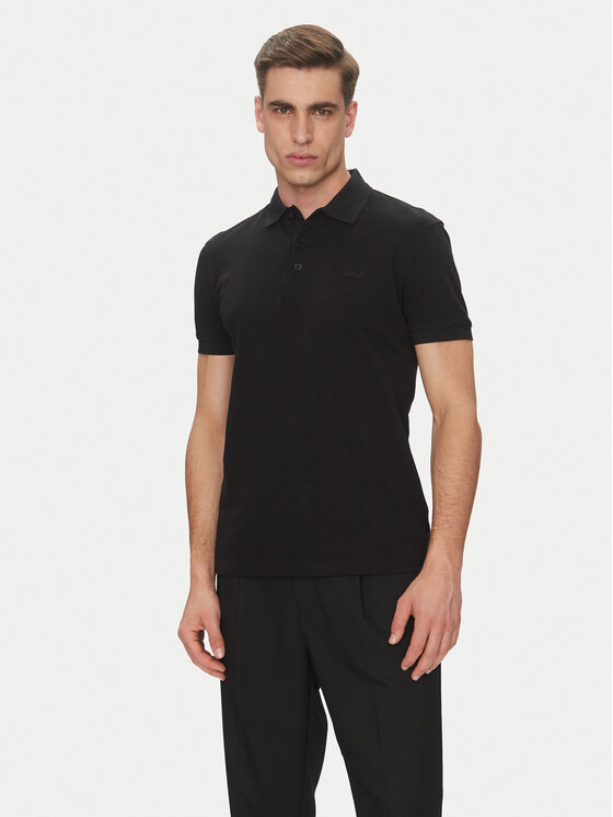 BOSS Polo Paddy 50469055 Czarny Regular Fit
