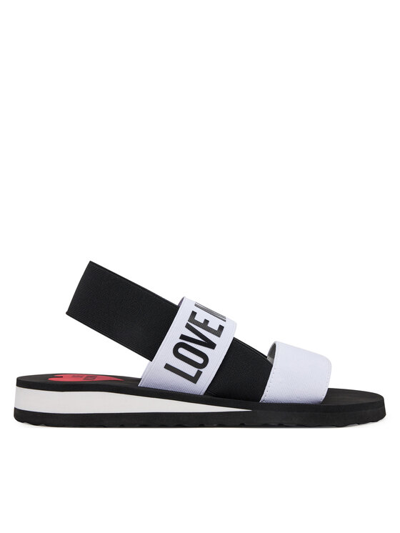 LOVE MOSCHINO Sandały JA16033G0MJN410A Biały