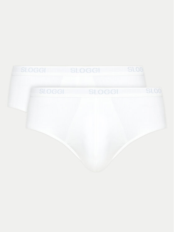 Sloggi Komplet 2 par slipów 10020412 Biały