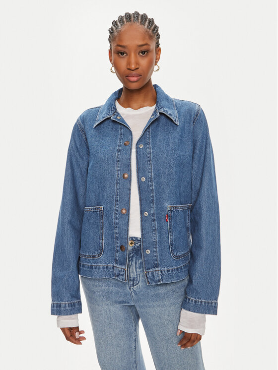 Levi's® Kurtka jeansowa A7440-0004 Niebieski Regular Fit