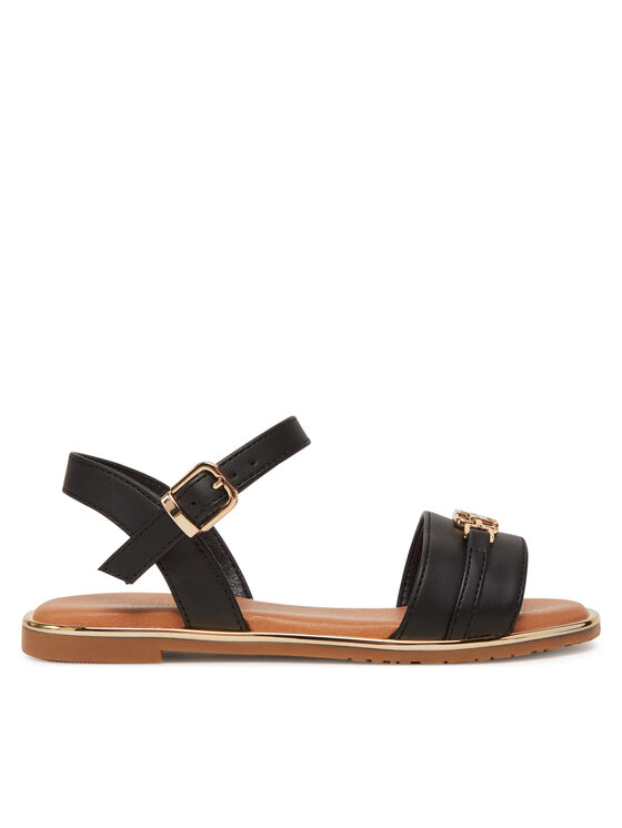 Tommy Hilfiger Sandały T3A2-33778-0326 M Czarny