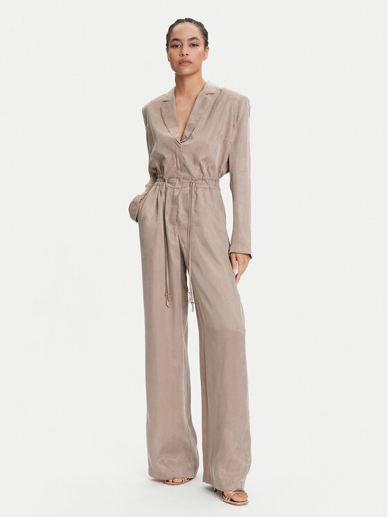 Guess Kombinezon W5YD14 WH5N2 Beżowy Regular Fit