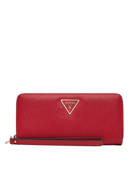 Guess Duży Portfel Damski Laurel II Slg SWZG74 59146 Czerwony
