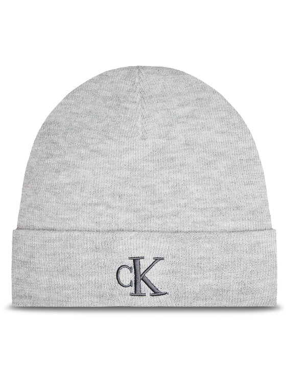 Calvin Klein Jeans Czapka Monogram Embro K60K612319 Szary