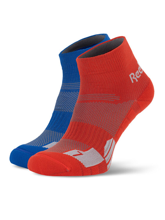Reebok Zestaw 2 par niskich skarpet unisex R0396-SS24 (2-pack) Kolorowy