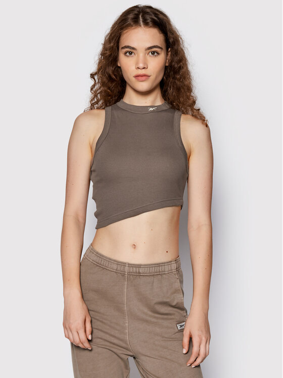 Reebok Top Classics HN6644 Brązowy Slim Fit