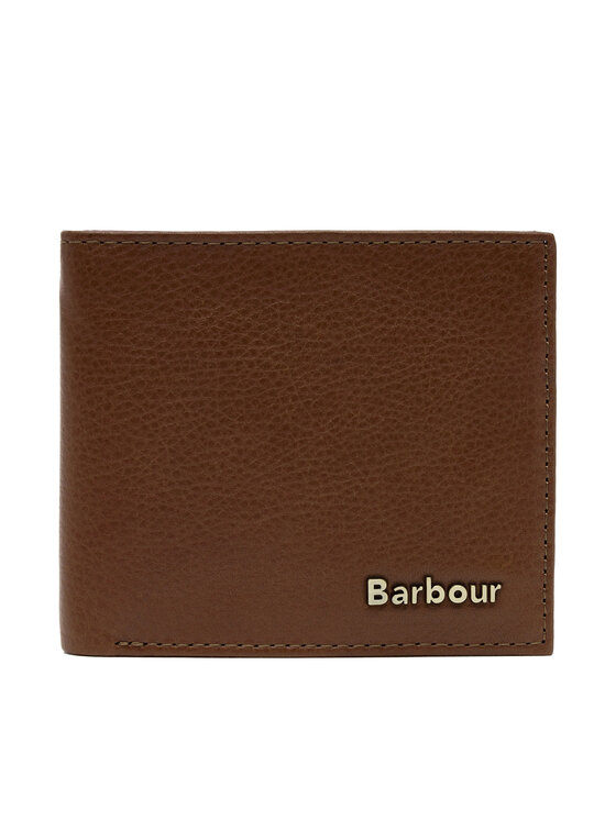 Barbour Duży Portfel Męski MLG0070BR11 Brązowy
