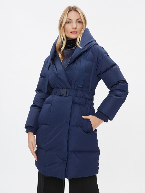 MAX&Co. Kurtka puchowa Nibbio 74940323 Granatowy Regular Fit