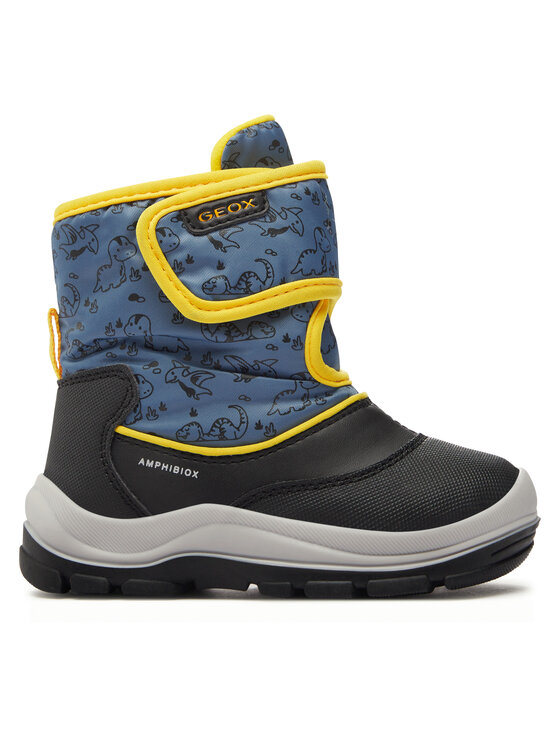 Geox Śniegowce B Flanfil Boy B Abx B263VE 0CEFU C4K2V S Niebieski