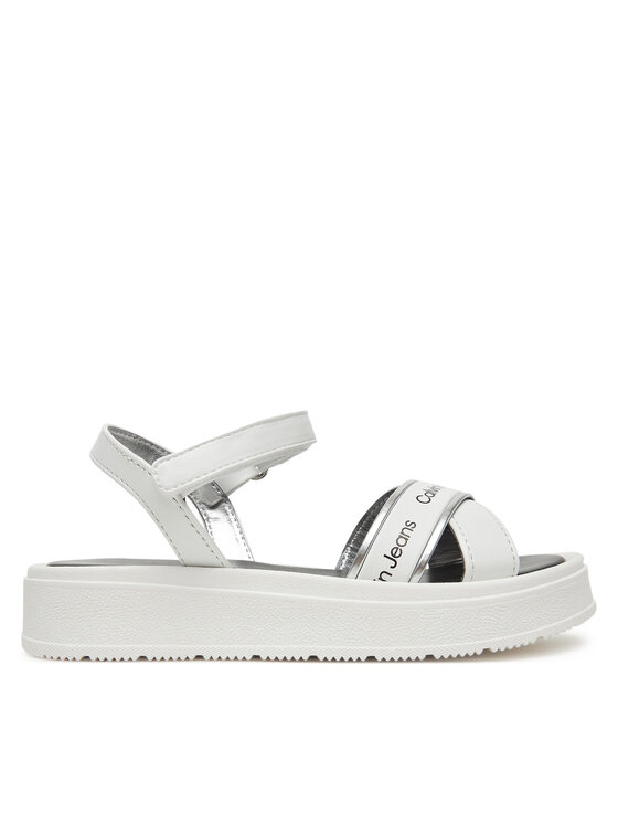 Calvin Klein Jeans Sandały V4A2-82054-0371X M Biały