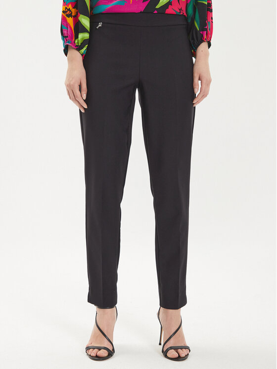 Joseph Ribkoff Chinosy 241231 Czarny Straight Fit
