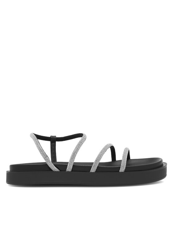 Eva Minge Sandały AMALIA-V1005-1533-1 Czarny