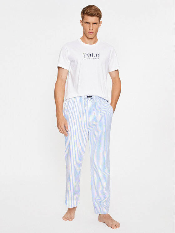 Polo Ralph Lauren Piżama 714915976002 Błękitny Regular Fit