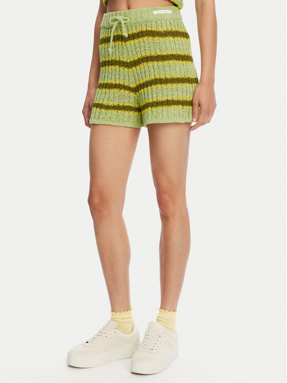 Element Szorty materiałowe Flip Knit ELJNS00118 Zielony Regular Fit