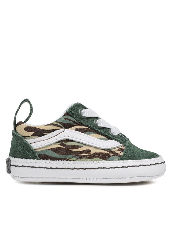 Vans Tenisówki In Old Skool Crib VN0A3U8KBGK1 Zielony
