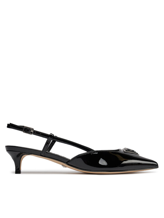 Guess Sandały Jesson FLPJES PAT05 Czarny