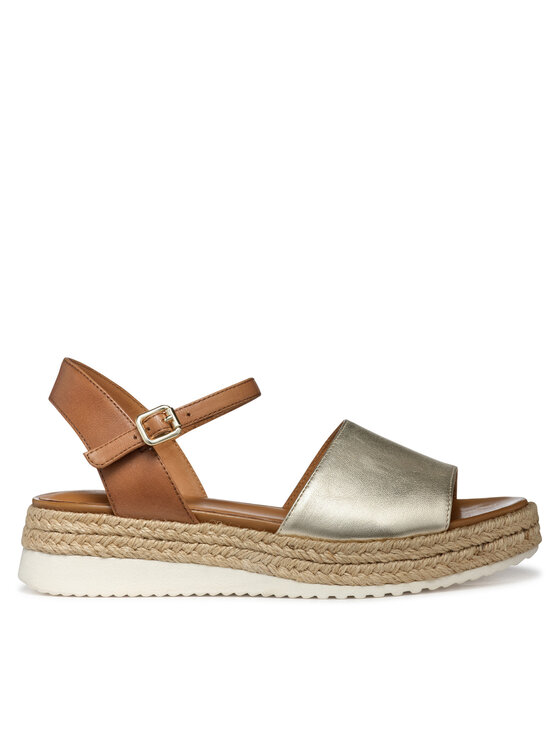 Geox Espadryle D Eolie D55SRC 0Y243 C2L5F Złoty